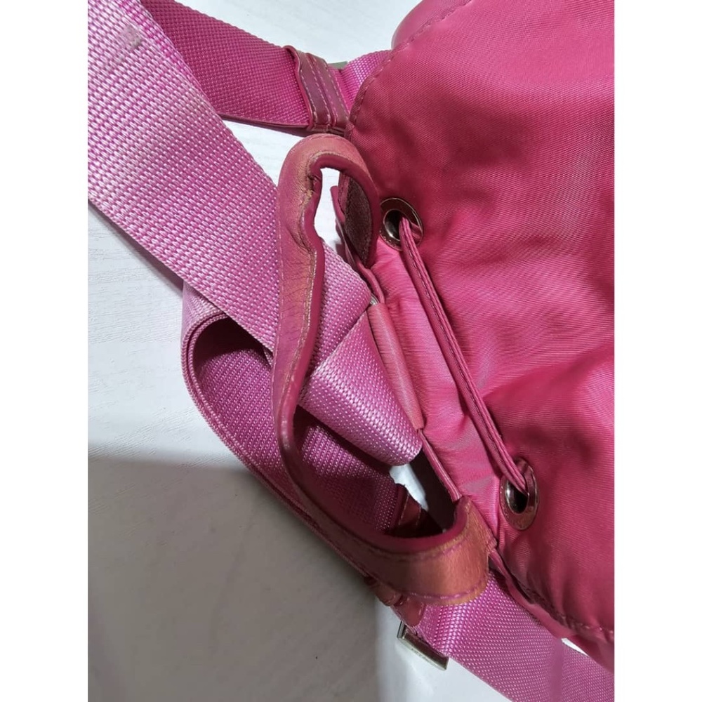 Authentic Prada Tessuto Nylon Backpack Rose Pink - Picture 12 of 16
